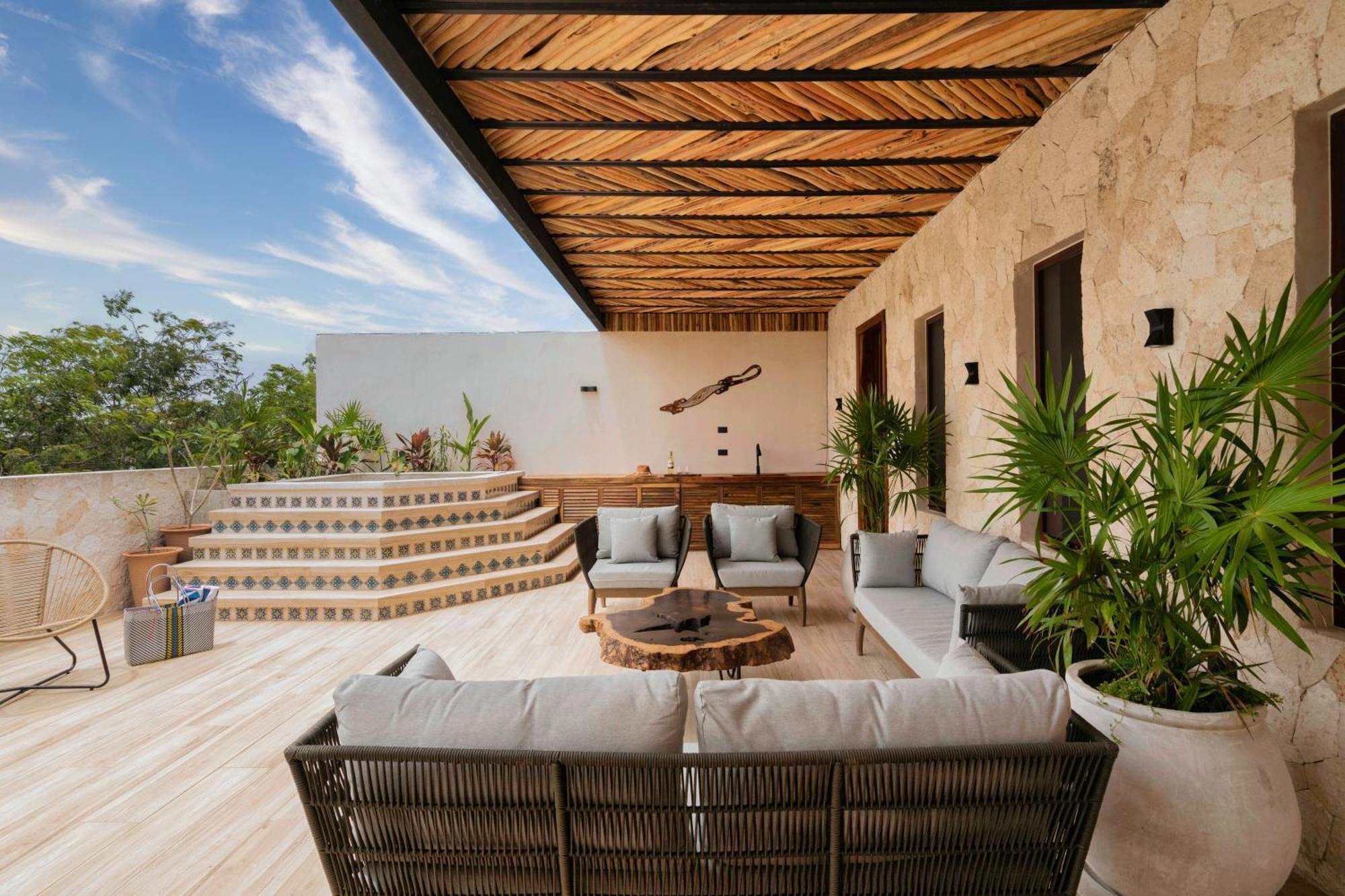 El Rey Loro - Lux 4 Bed Villa @Bluedeertulum Eksteriør bilde