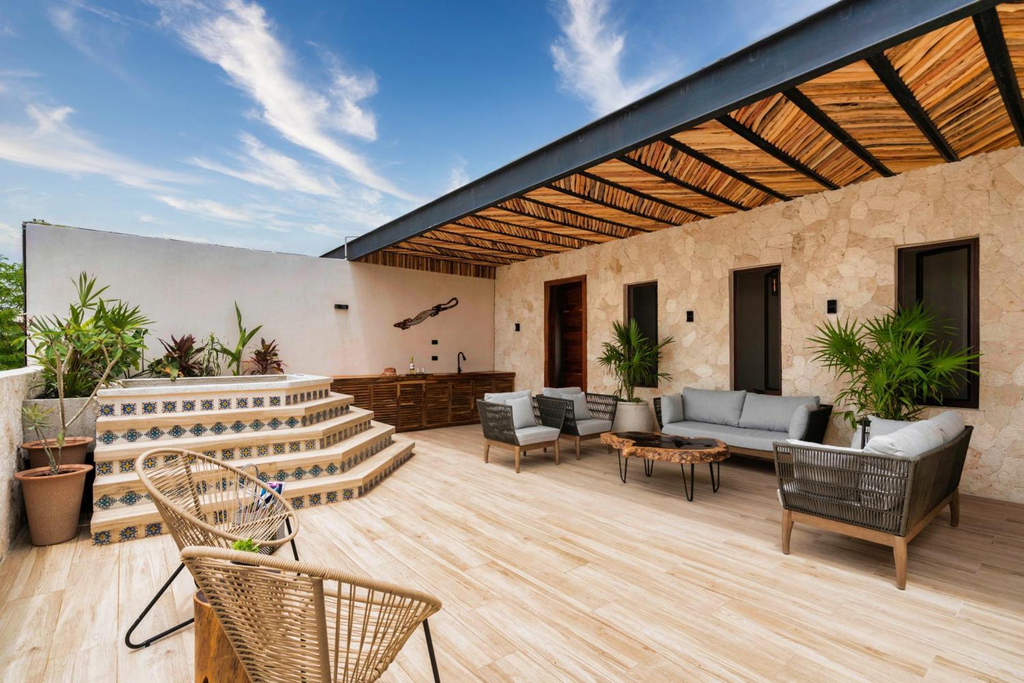 El Rey Loro - Lux 4 Bed Villa @Bluedeertulum Eksteriør bilde