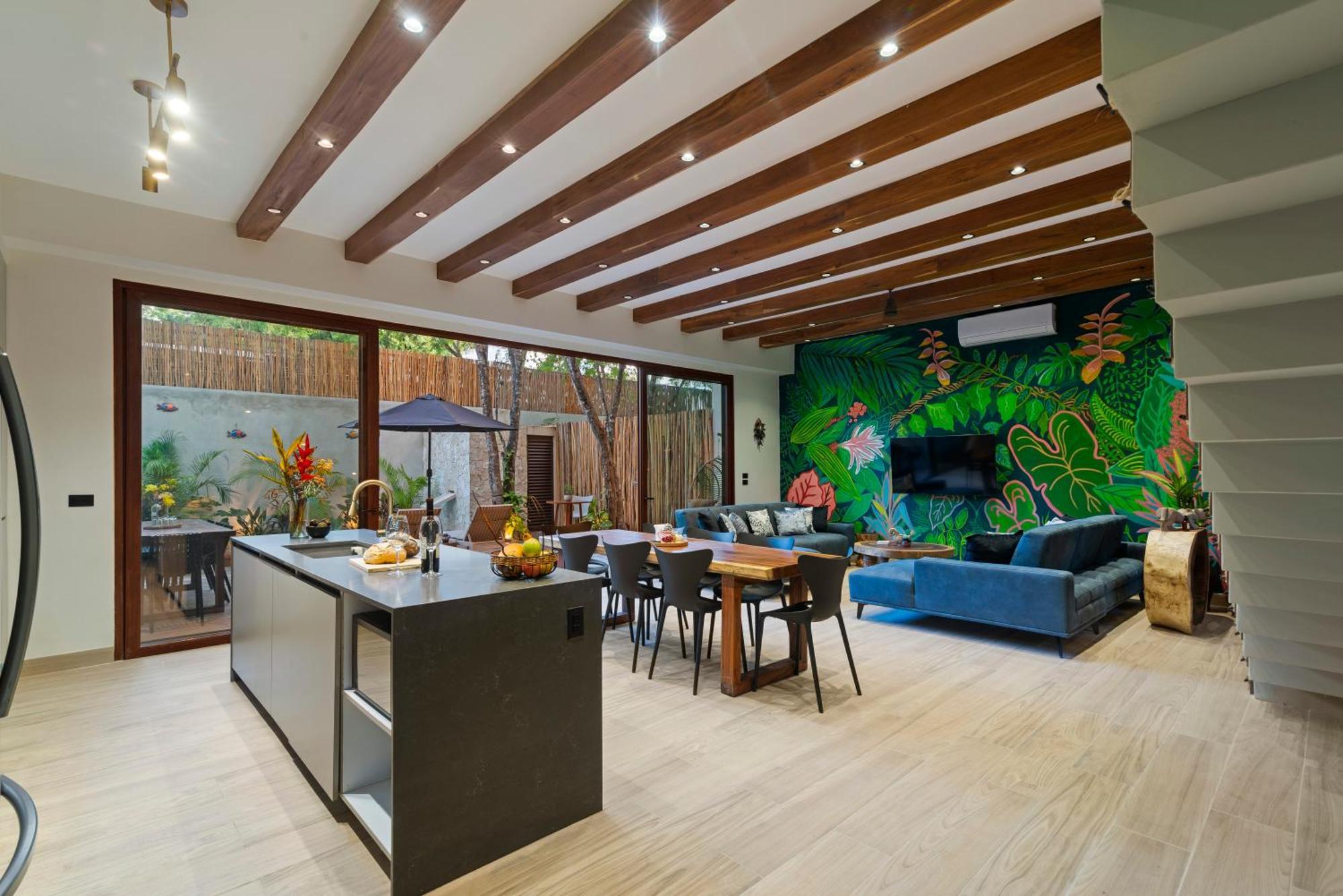 El Rey Loro - Lux 4 Bed Villa @Bluedeertulum Eksteriør bilde